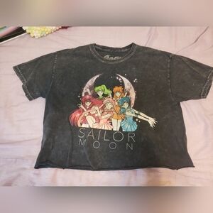 Salior Moon Crop Top T